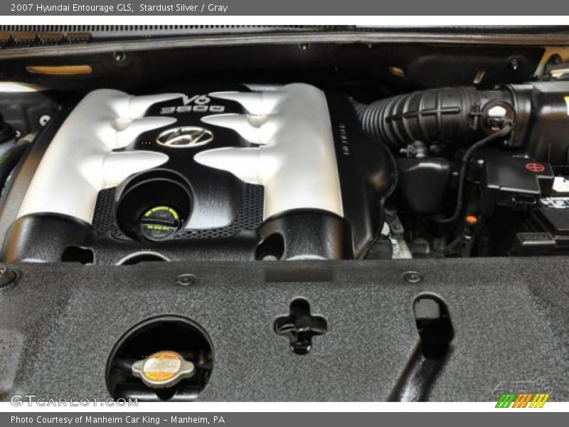 Stardust Silver / Gray 2007 Hyundai Entourage GLS