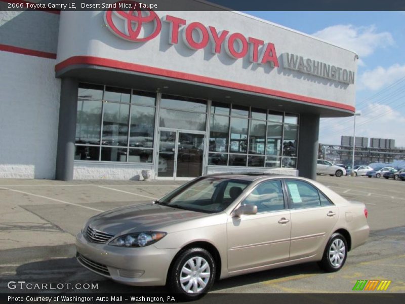 Desert Sand Mica / Taupe 2006 Toyota Camry LE