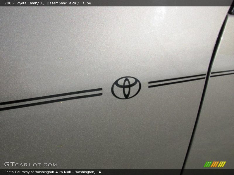 Desert Sand Mica / Taupe 2006 Toyota Camry LE