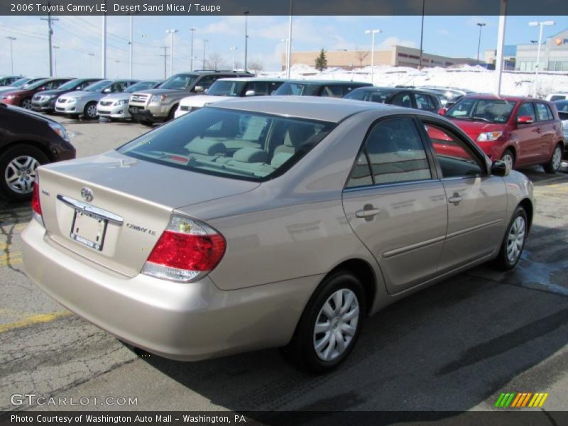 Desert Sand Mica / Taupe 2006 Toyota Camry LE