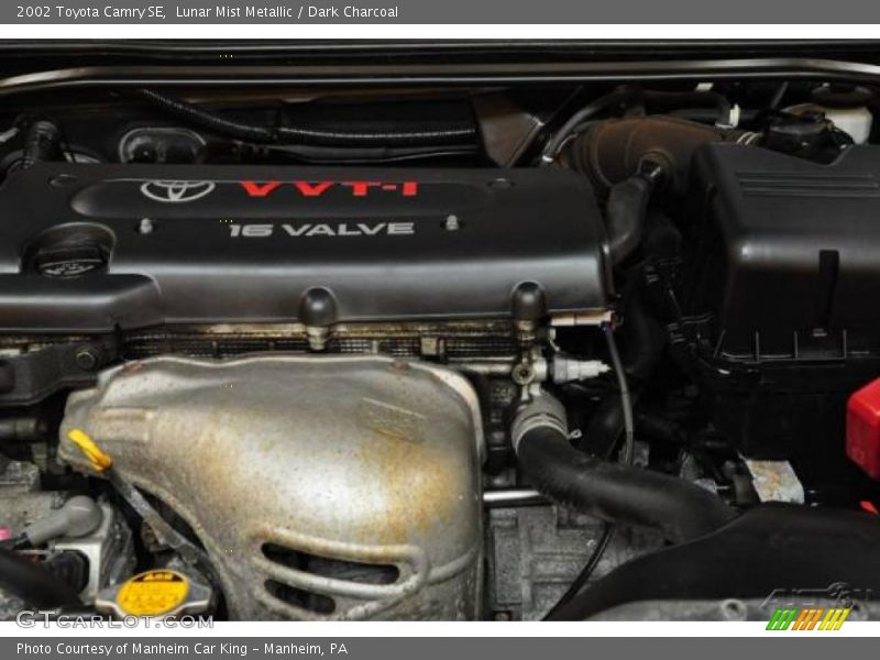 Lunar Mist Metallic / Dark Charcoal 2002 Toyota Camry SE
