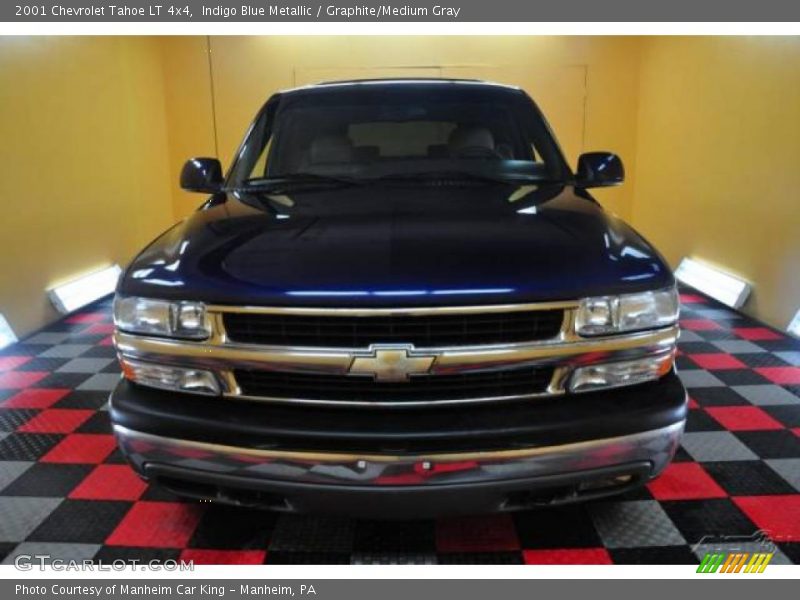 Indigo Blue Metallic / Graphite/Medium Gray 2001 Chevrolet Tahoe LT 4x4