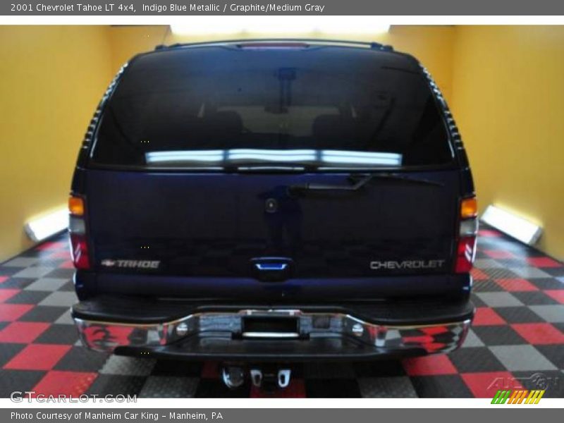 Indigo Blue Metallic / Graphite/Medium Gray 2001 Chevrolet Tahoe LT 4x4