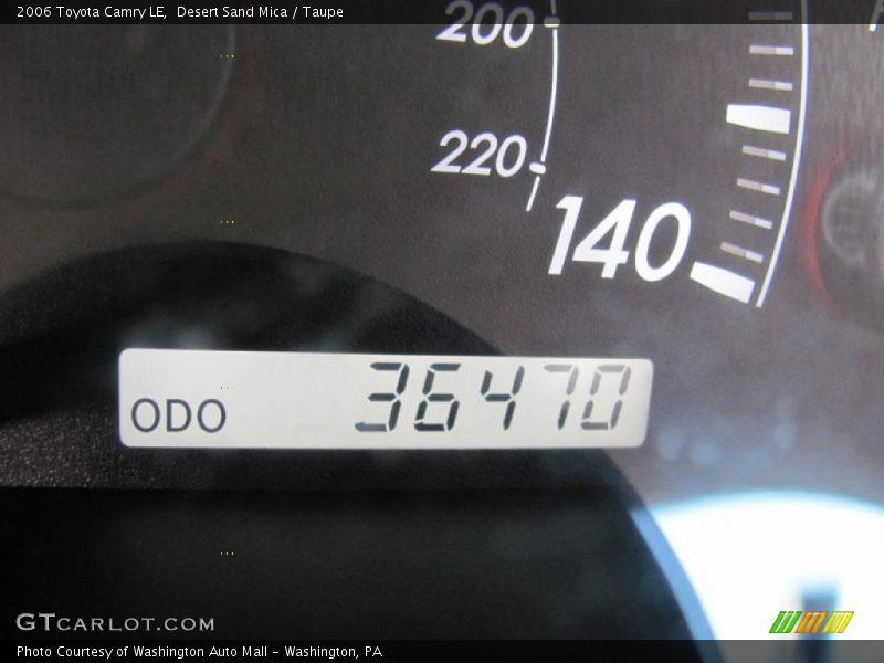 Desert Sand Mica / Taupe 2006 Toyota Camry LE