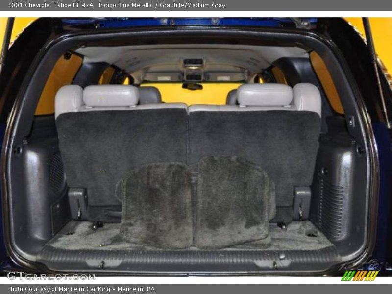 Indigo Blue Metallic / Graphite/Medium Gray 2001 Chevrolet Tahoe LT 4x4