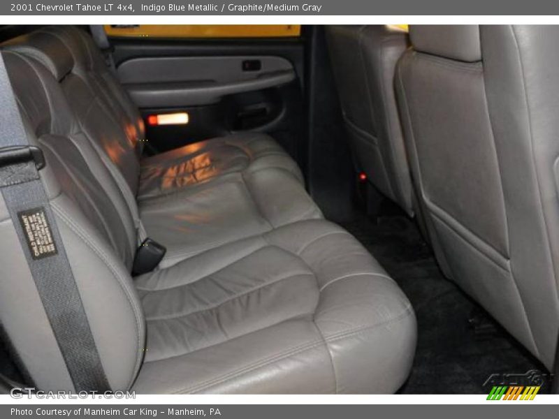 Indigo Blue Metallic / Graphite/Medium Gray 2001 Chevrolet Tahoe LT 4x4