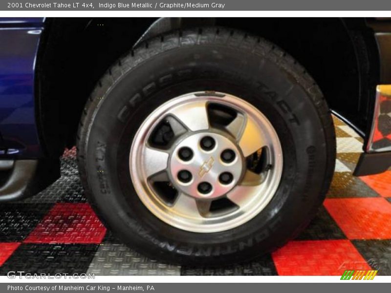 Indigo Blue Metallic / Graphite/Medium Gray 2001 Chevrolet Tahoe LT 4x4