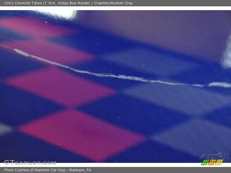 Indigo Blue Metallic / Graphite/Medium Gray 2001 Chevrolet Tahoe LT 4x4