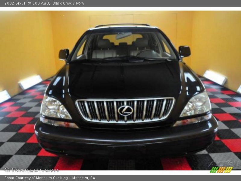 Black Onyx / Ivory 2002 Lexus RX 300 AWD