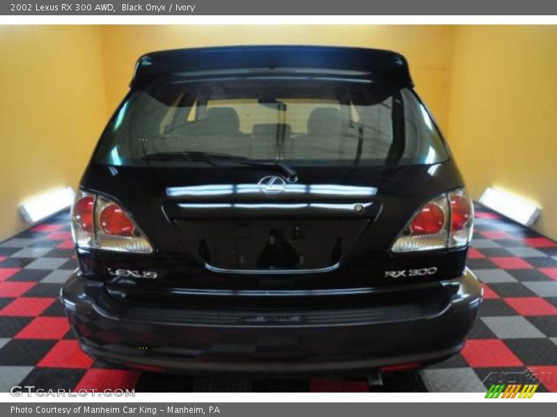 Black Onyx / Ivory 2002 Lexus RX 300 AWD