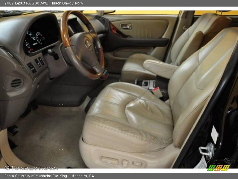 Black Onyx / Ivory 2002 Lexus RX 300 AWD