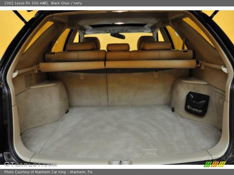Black Onyx / Ivory 2002 Lexus RX 300 AWD