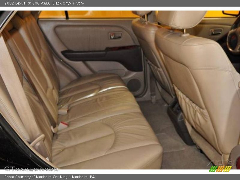 Black Onyx / Ivory 2002 Lexus RX 300 AWD