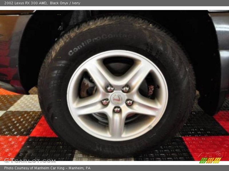 Black Onyx / Ivory 2002 Lexus RX 300 AWD
