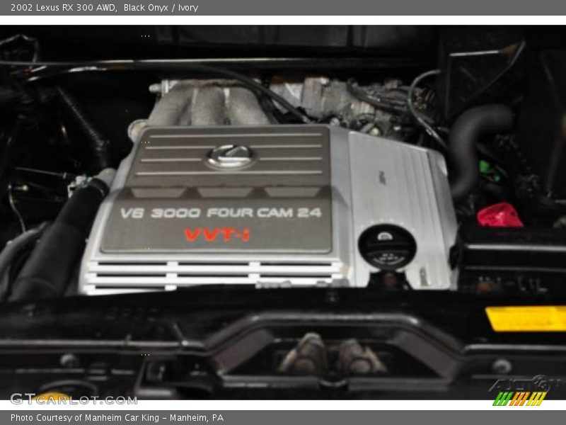 Black Onyx / Ivory 2002 Lexus RX 300 AWD