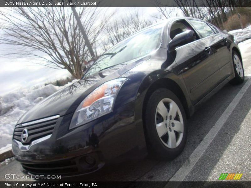 Super Black / Charcoal 2008 Nissan Altima 2.5 S