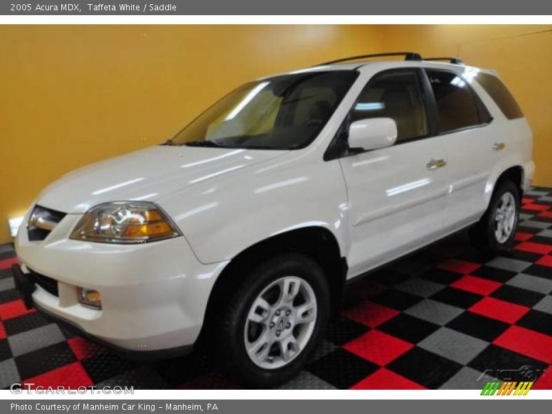 Taffeta White / Saddle 2005 Acura MDX