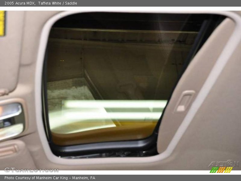 Taffeta White / Saddle 2005 Acura MDX