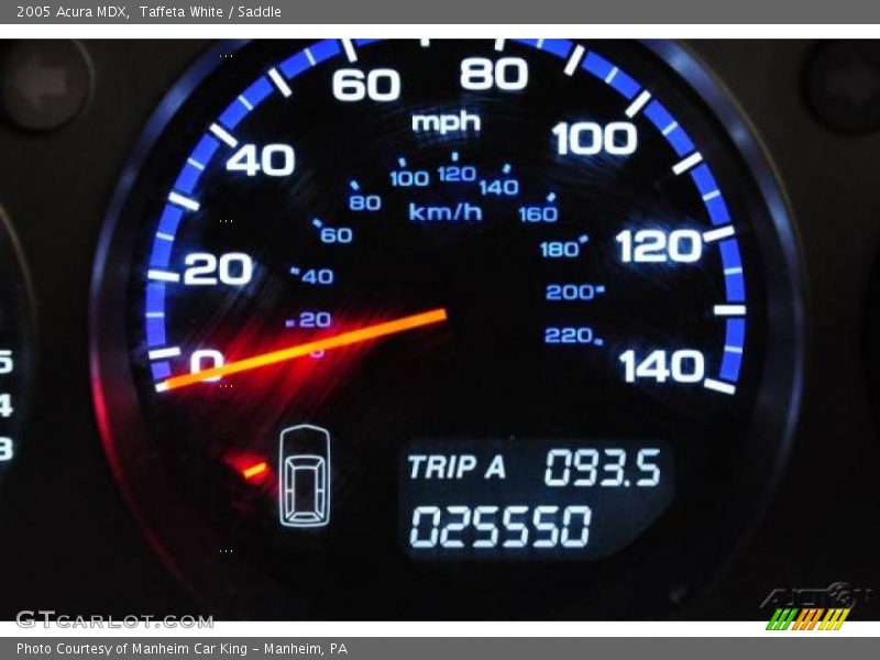 Taffeta White / Saddle 2005 Acura MDX