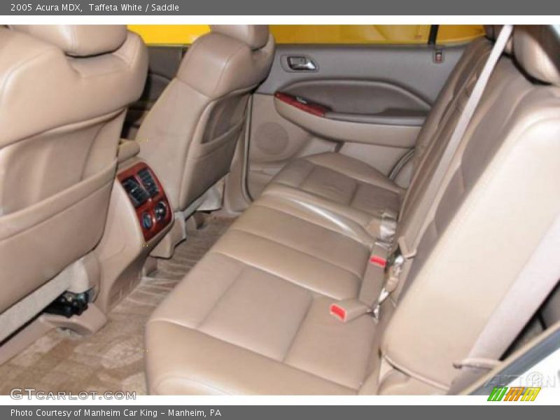 Taffeta White / Saddle 2005 Acura MDX