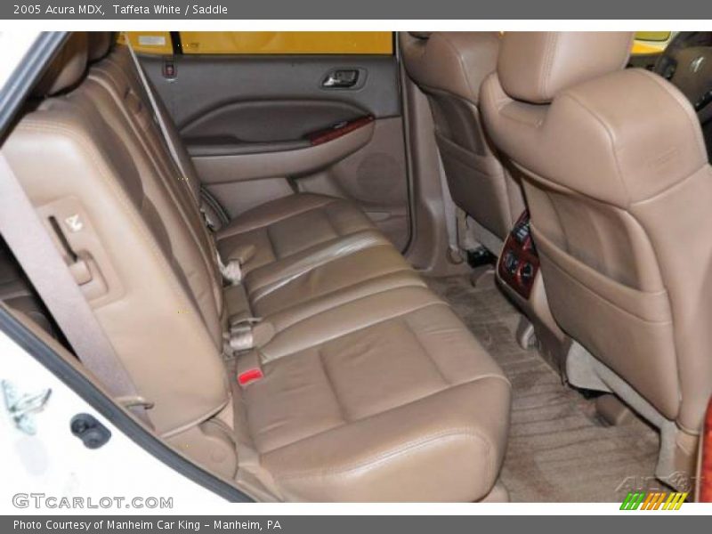Taffeta White / Saddle 2005 Acura MDX