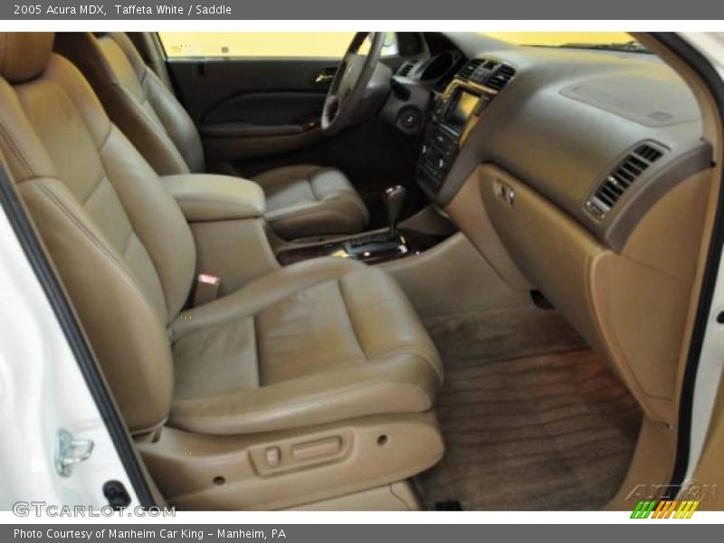 Taffeta White / Saddle 2005 Acura MDX