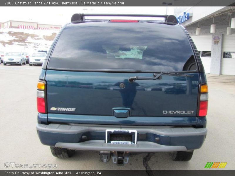 Bermuda Blue Metallic / Tan/Neutral 2005 Chevrolet Tahoe Z71 4x4