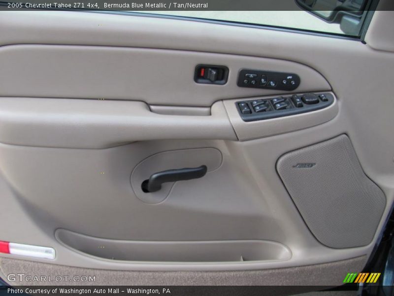 Bermuda Blue Metallic / Tan/Neutral 2005 Chevrolet Tahoe Z71 4x4