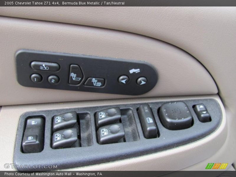 Bermuda Blue Metallic / Tan/Neutral 2005 Chevrolet Tahoe Z71 4x4