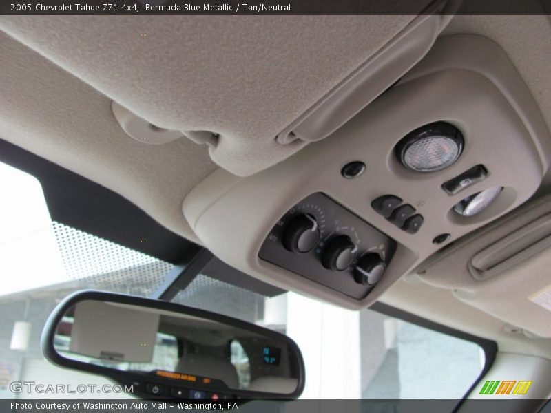 Bermuda Blue Metallic / Tan/Neutral 2005 Chevrolet Tahoe Z71 4x4