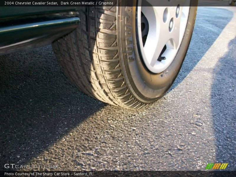 Dark Green Metallic / Graphite 2004 Chevrolet Cavalier Sedan