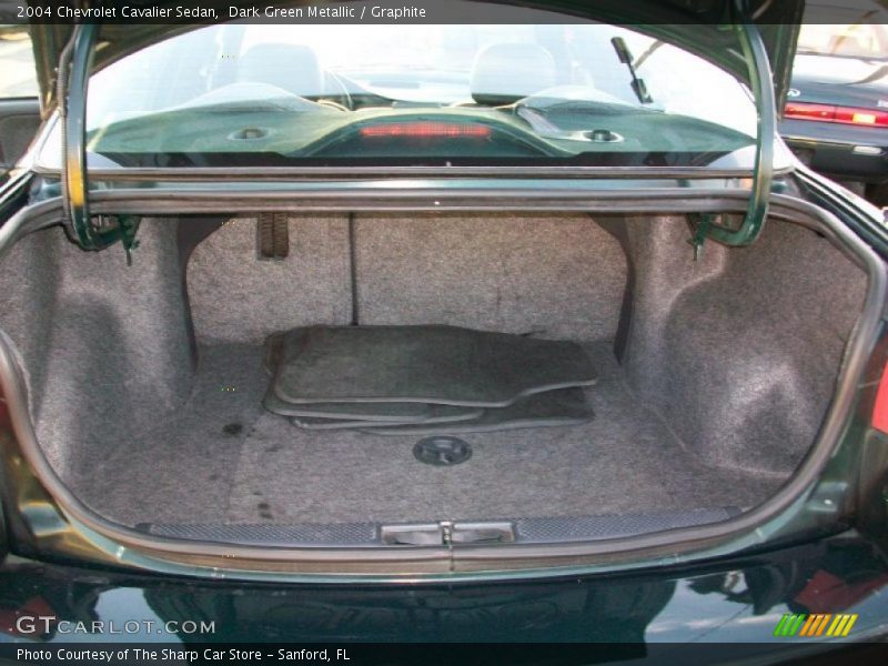 Dark Green Metallic / Graphite 2004 Chevrolet Cavalier Sedan