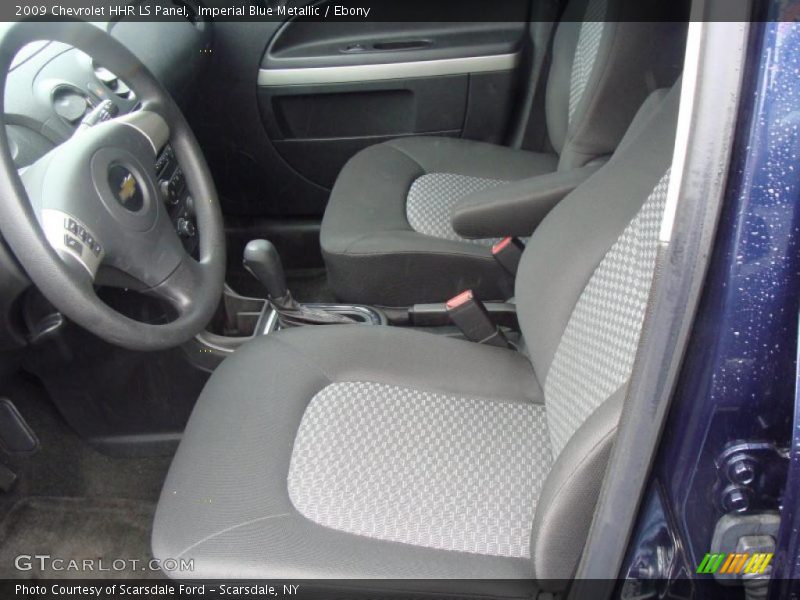 Imperial Blue Metallic / Ebony 2009 Chevrolet HHR LS Panel