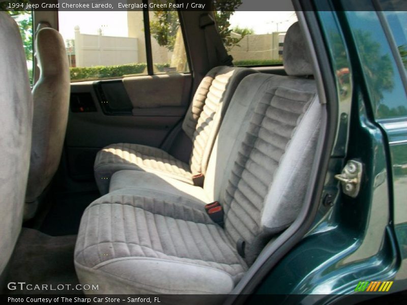 Everglade Green Pearl / Gray 1994 Jeep Grand Cherokee Laredo