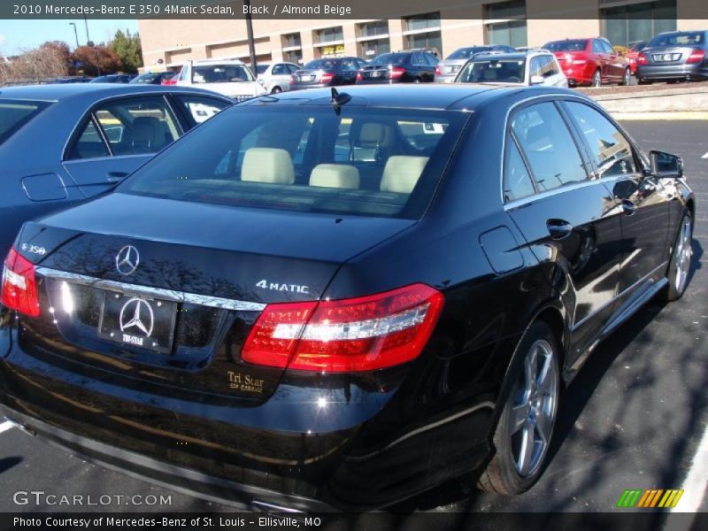 Black / Almond Beige 2010 Mercedes-Benz E 350 4Matic Sedan