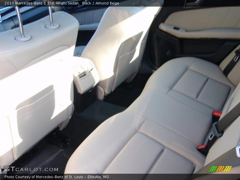 Black / Almond Beige 2010 Mercedes-Benz E 350 4Matic Sedan