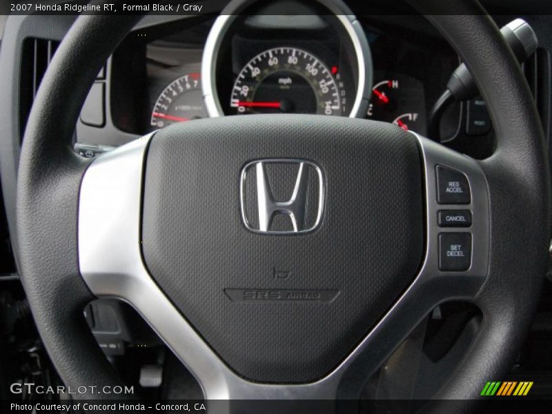 Formal Black / Gray 2007 Honda Ridgeline RT