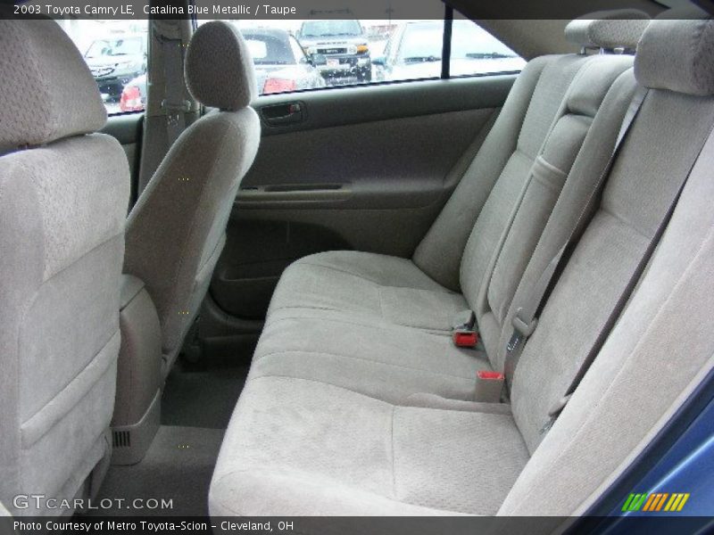 Catalina Blue Metallic / Taupe 2003 Toyota Camry LE