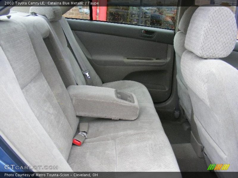 Catalina Blue Metallic / Taupe 2003 Toyota Camry LE