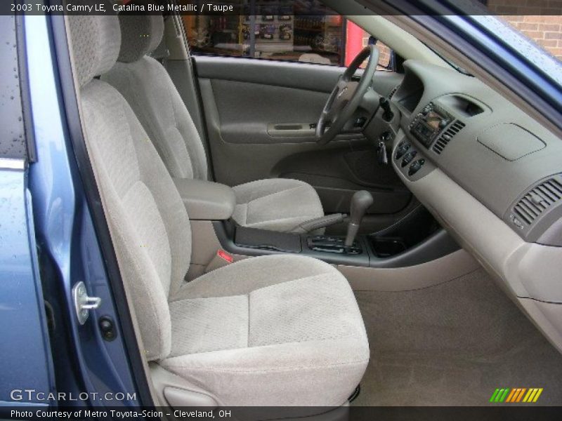 Catalina Blue Metallic / Taupe 2003 Toyota Camry LE