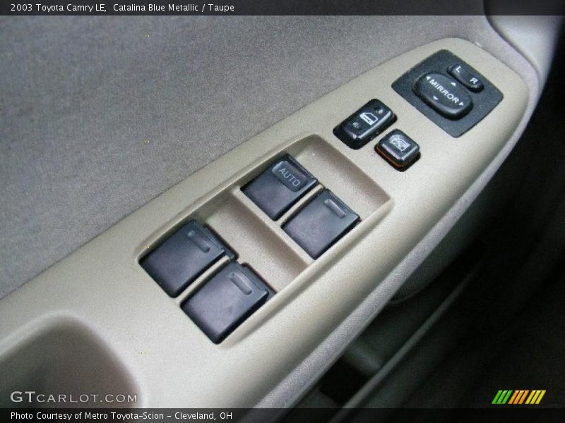 Catalina Blue Metallic / Taupe 2003 Toyota Camry LE