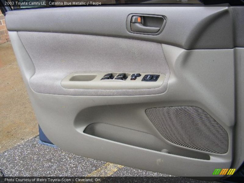 Catalina Blue Metallic / Taupe 2003 Toyota Camry LE