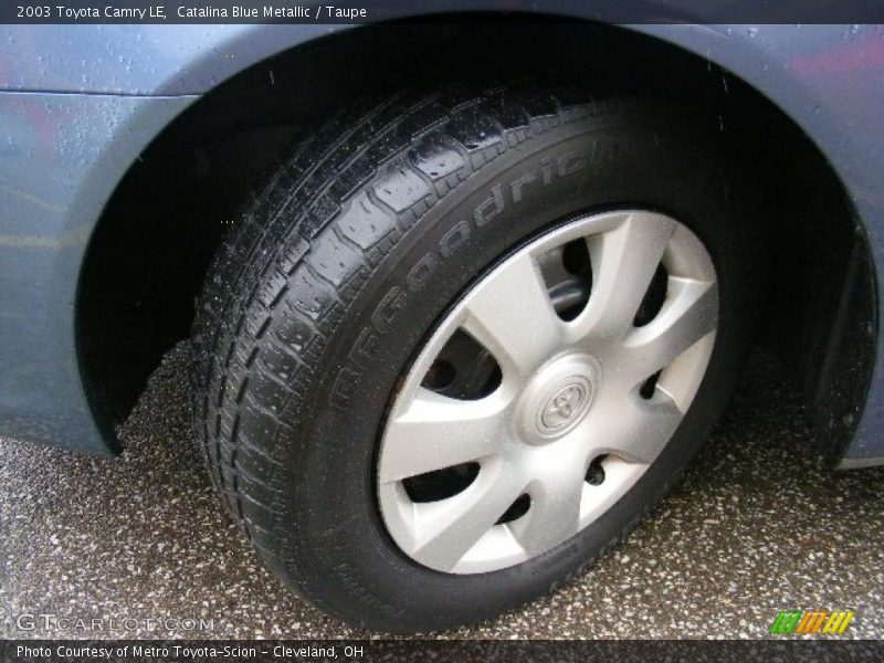 Catalina Blue Metallic / Taupe 2003 Toyota Camry LE