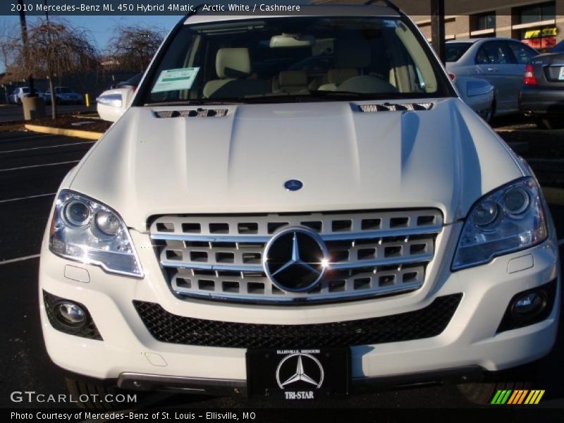 Arctic White / Cashmere 2010 Mercedes-Benz ML 450 Hybrid 4Matic