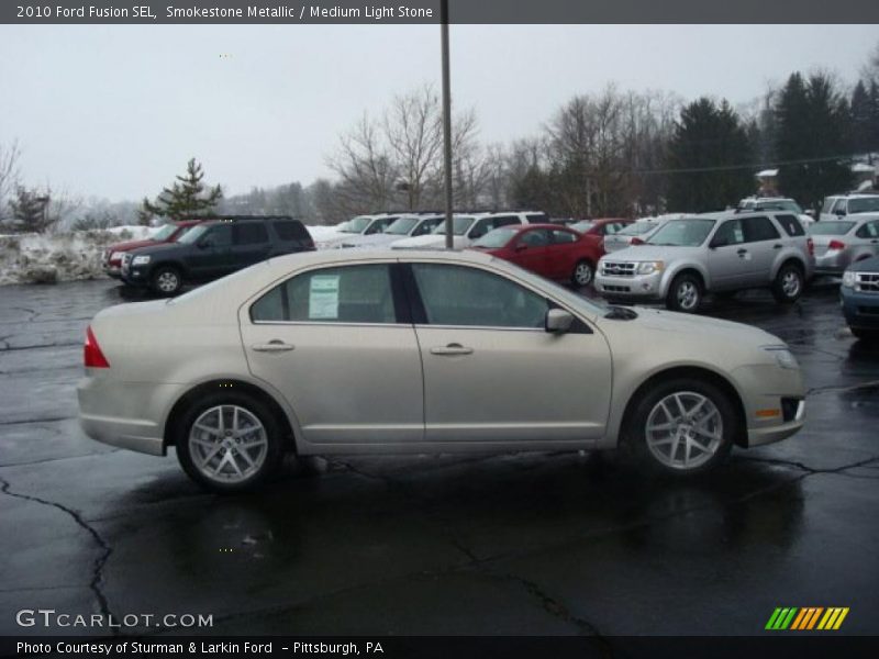 Smokestone Metallic / Medium Light Stone 2010 Ford Fusion SEL
