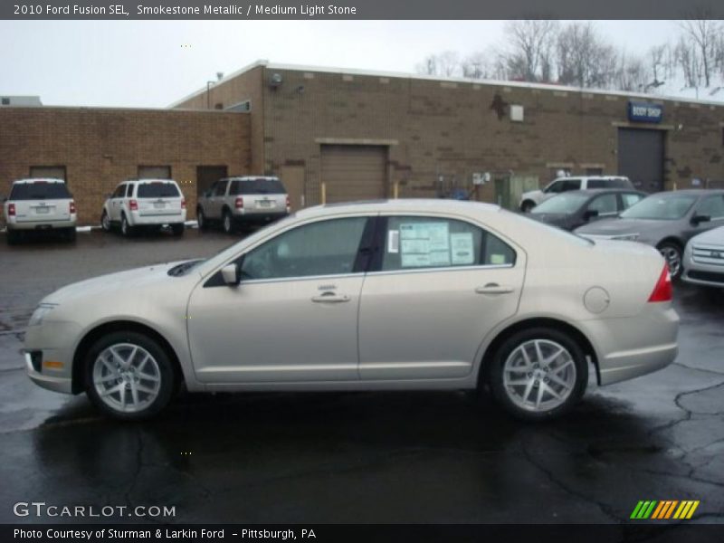 Smokestone Metallic / Medium Light Stone 2010 Ford Fusion SEL