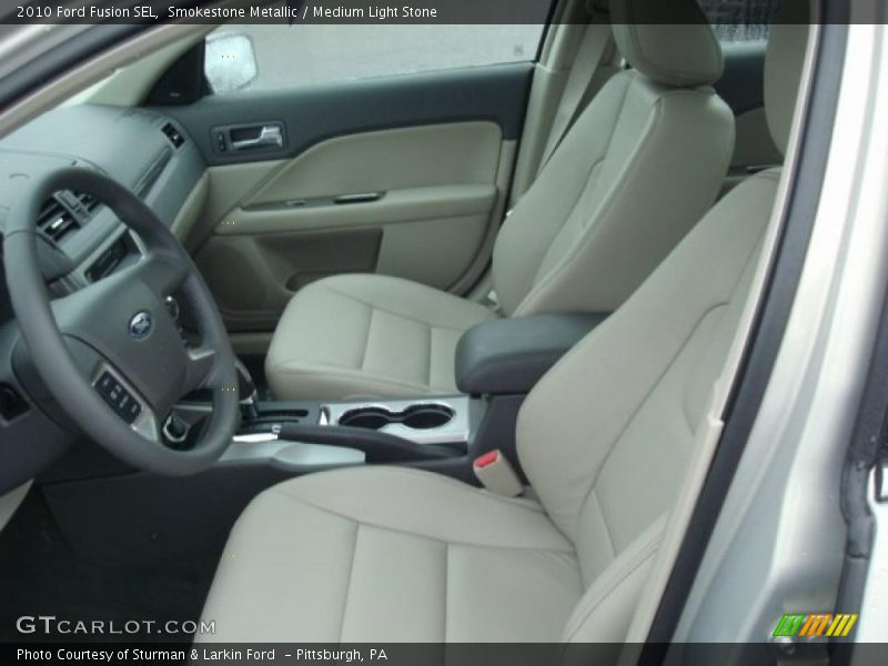Smokestone Metallic / Medium Light Stone 2010 Ford Fusion SEL