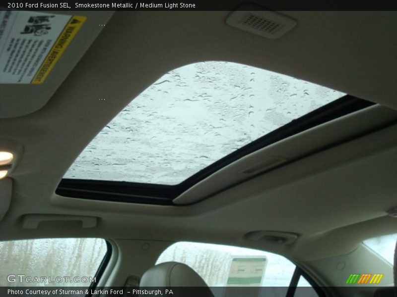 Smokestone Metallic / Medium Light Stone 2010 Ford Fusion SEL
