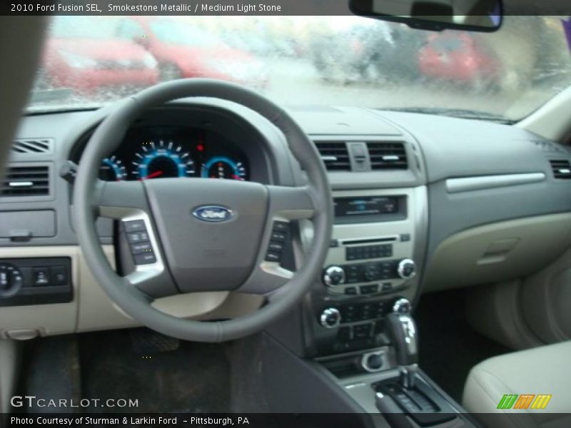 Smokestone Metallic / Medium Light Stone 2010 Ford Fusion SEL