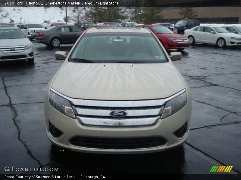 Smokestone Metallic / Medium Light Stone 2010 Ford Fusion SEL